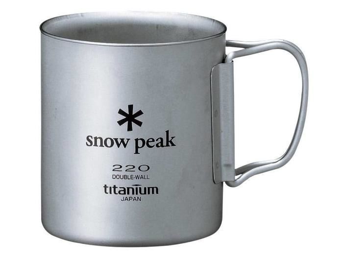 Snow Peak チタンダブルマグ300フォールディングハンドルの商品紹介