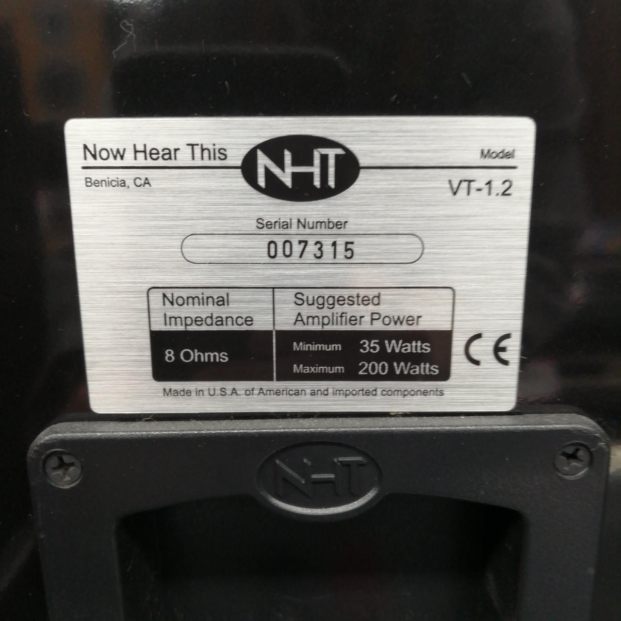 NHT|スピーカーペア|【ハードオフ公式通販】オフモール|1010940000014753