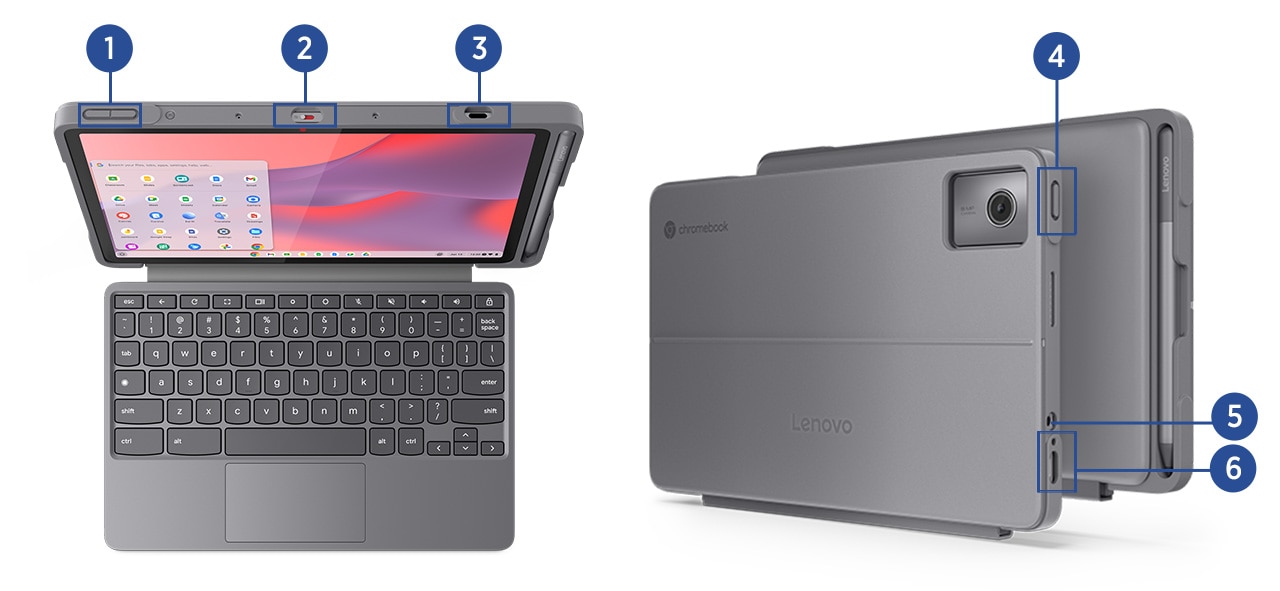 Lenovo Chromebook Duet EDU G2 | タブレットに求められる高い堅牢性を