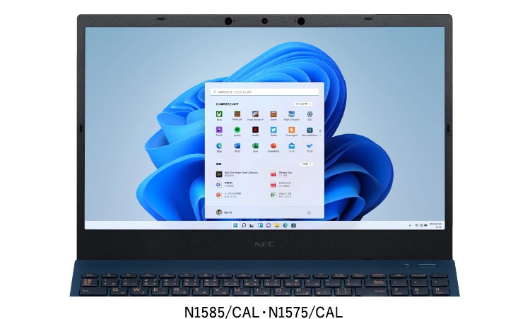 2022年夏モデル LAVIE N15 15.6型ワイド N1585/CAL、N1575/CAシリーズ