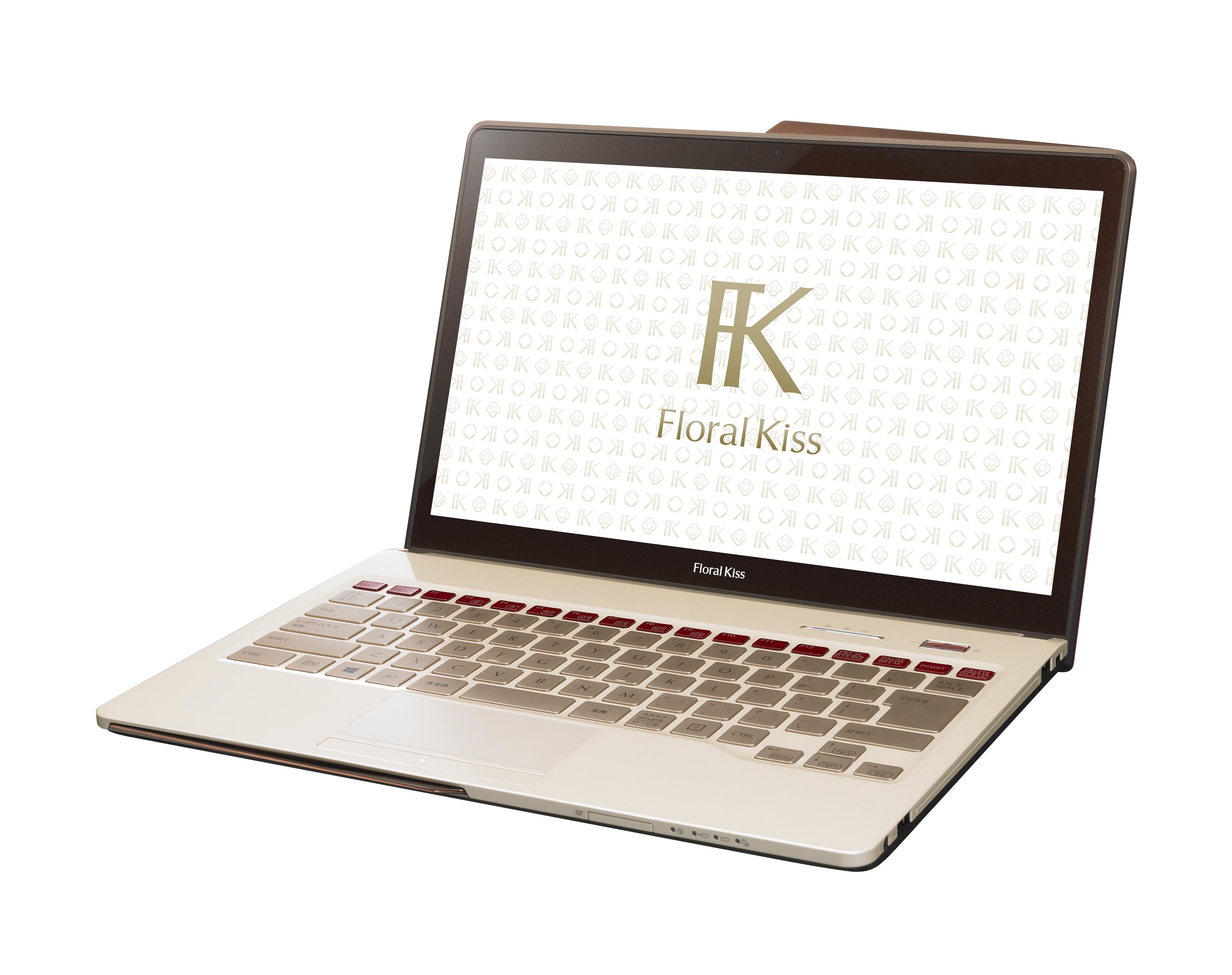 富士通『Floral Kiss』(LIFEBOOK CH75/W) 女性らしさが輝くエレガント