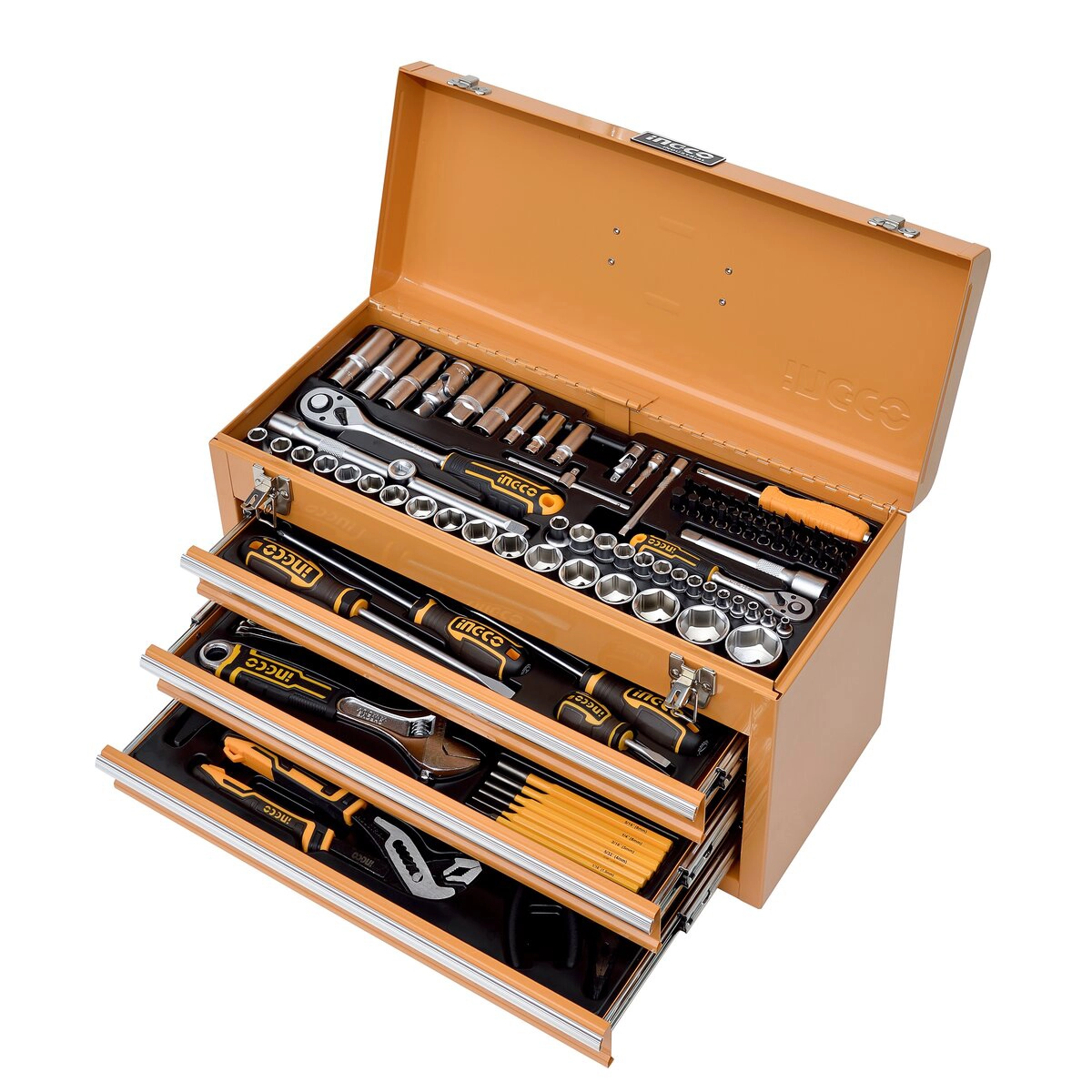 公式】パーマンショップ-チェストツールセット 132PCS 差込角 12.7mm