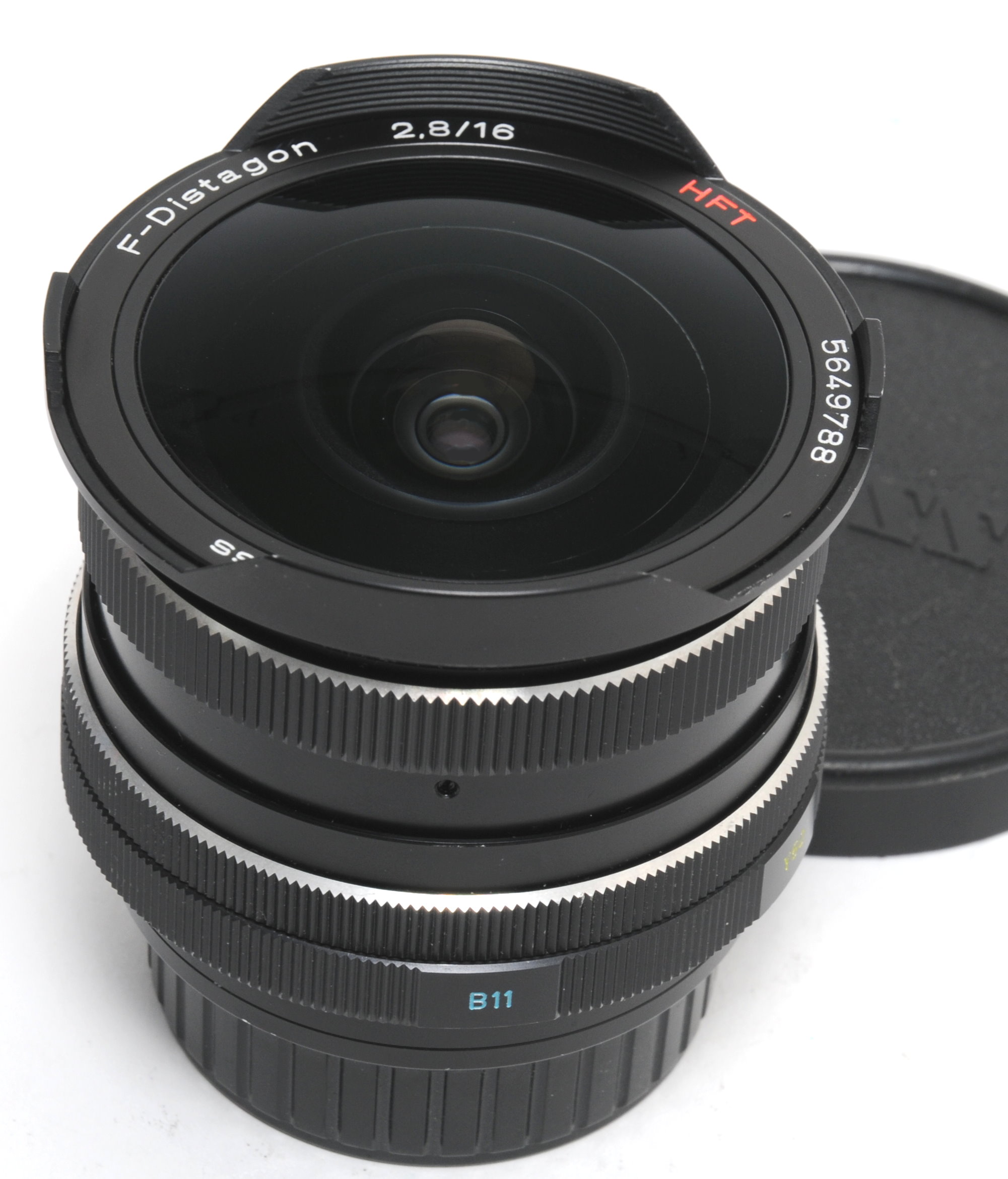 Zeiss f. Rolleiflex SL35 2.8/16 mm F-Distagon HFT Fish-Eye very