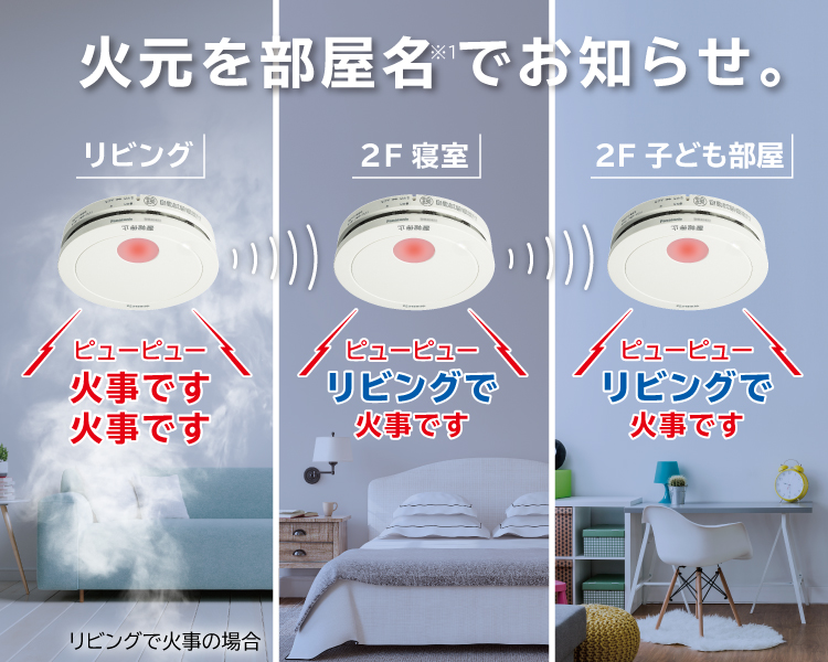 住宅用火災警報器 | 防災用品 | Panasonic