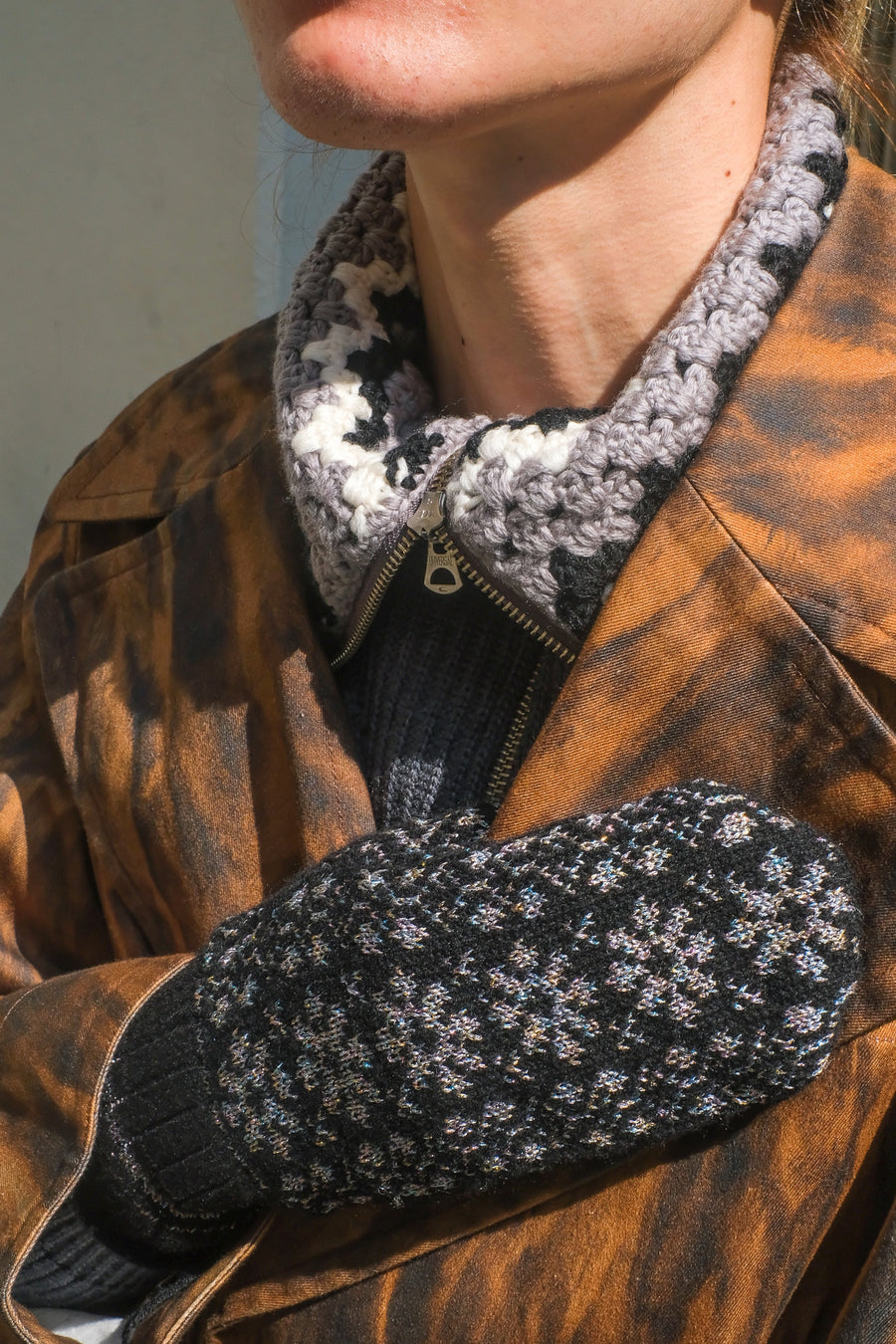 MASU(エムエーエスユー)のFur Print Gown Coatの通販｜PALETTE art