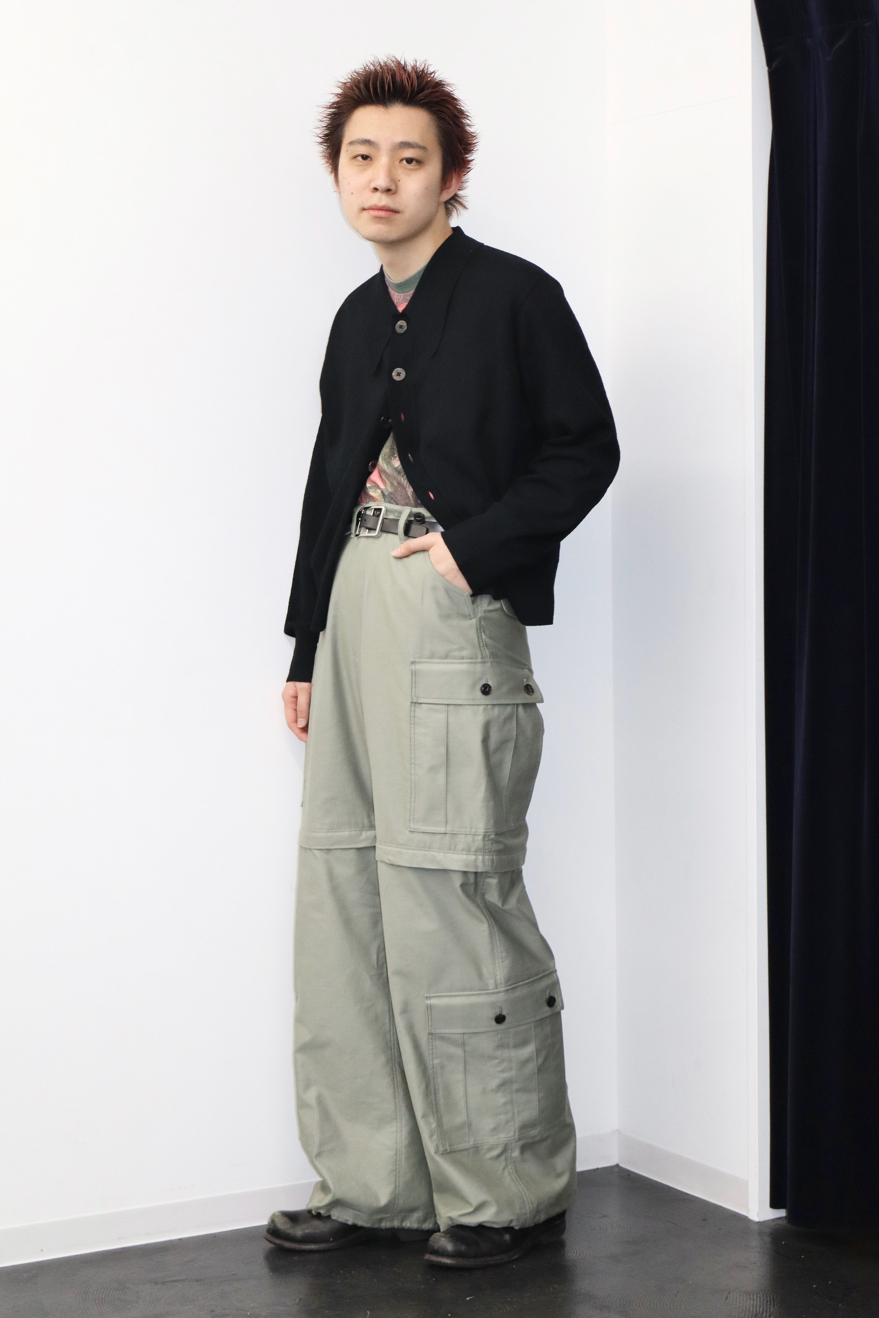 SUGARHILL(シュガーヒル)のZIP CARGO TROUSERS KHAKIの通販｜PALETTE