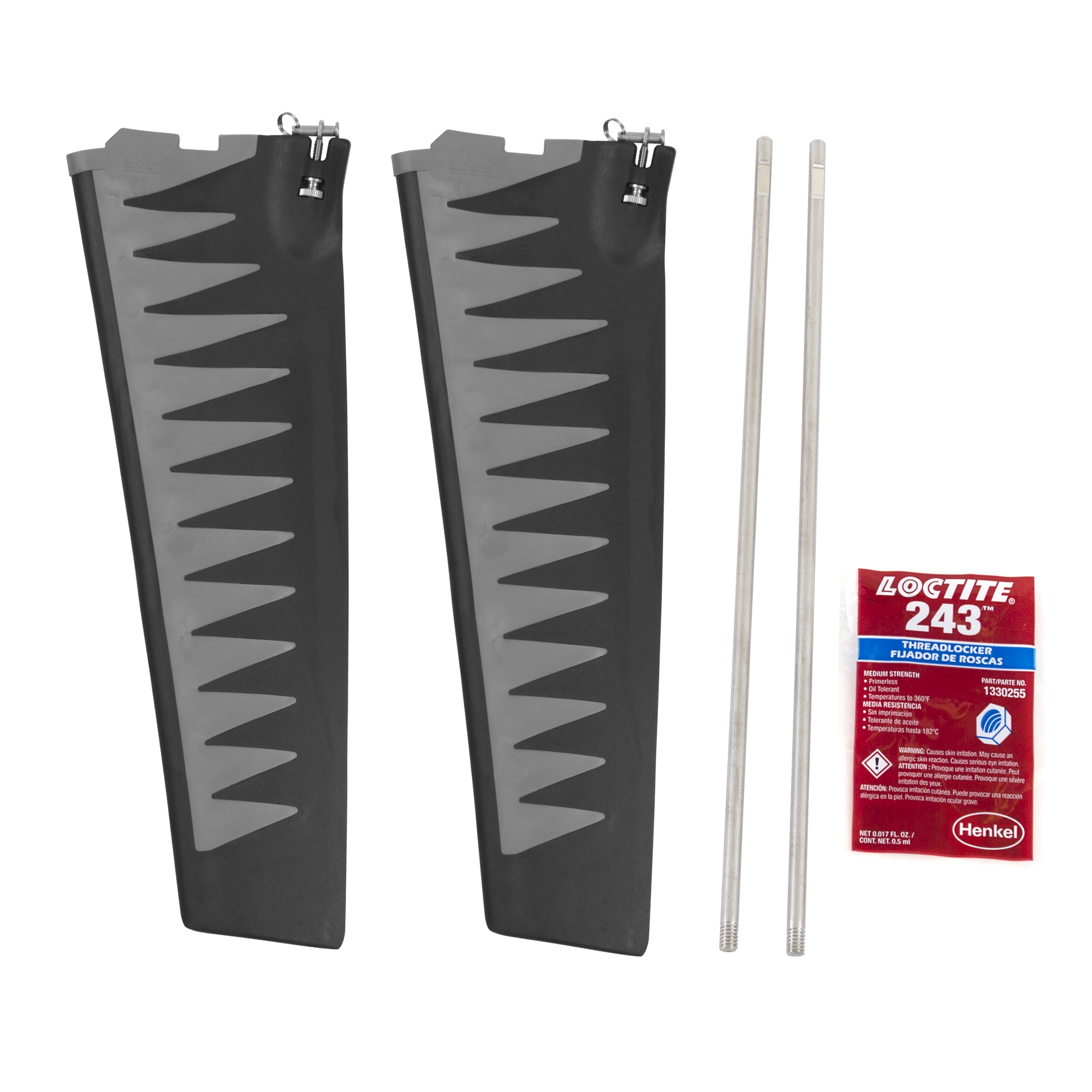 Hobie St-Turbo Fin Kit V2/Gt - Gray/Black - 72066001 | Paths