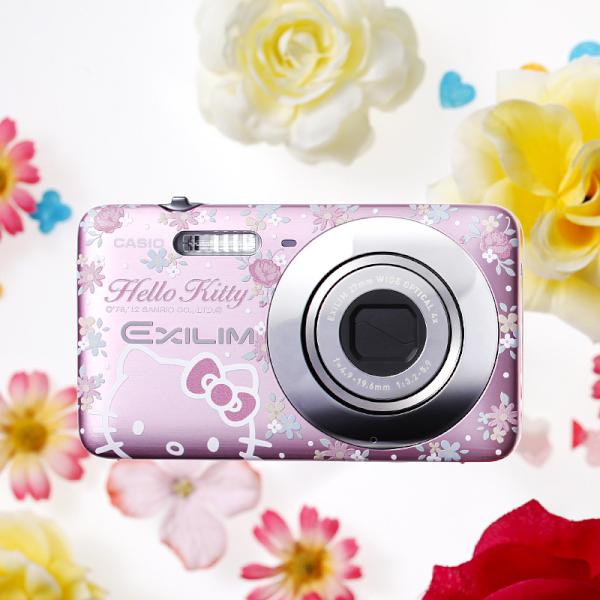 通販オリジナル☆CASIO EXILIMから春の新作キティのデジタルカメラ登場