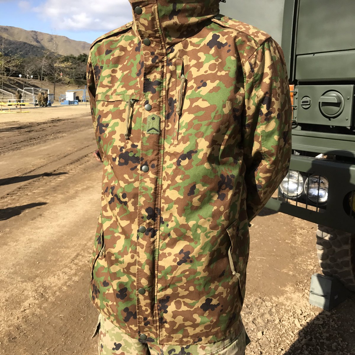 自衛隊 ecwcs 防寒戦闘服外被上下セット PX品 サイズ3B ☆PX品 航空
