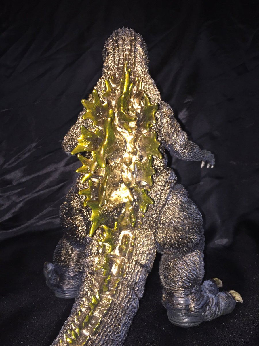MonsterMaker.28 丹羽俊介氏原型 ゴジラ2001 横浜決戦！ 塗装完成しま