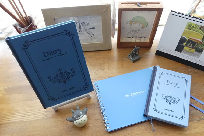 思い出のマーニー』でマーニーが使っていた日記帳 ジブリ美術館限定で