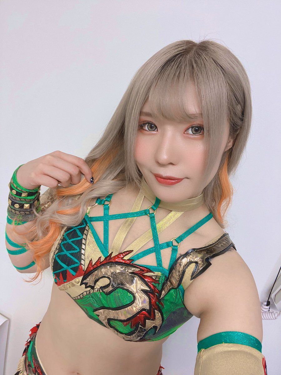 そういえば大田区からオレンジ入れてみた🍊🧡 どうですか🫶？ #STARDOM #GE