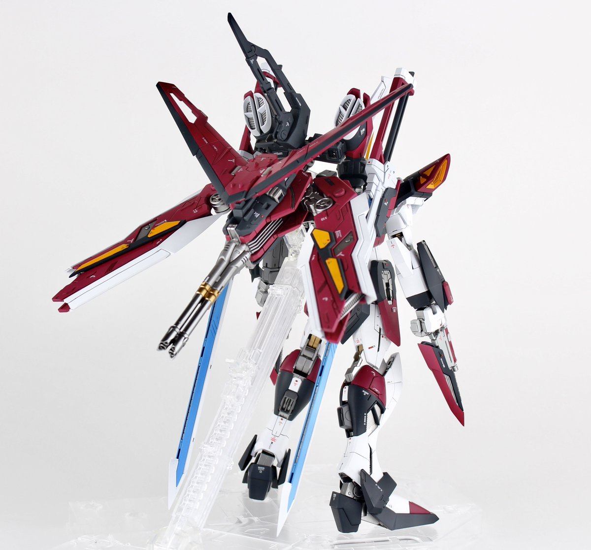 ISPWC2022 エントリー作品 MGストライクノワールガンダム他改造 「Red