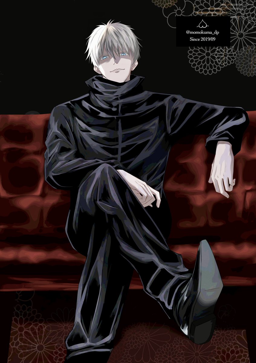 五条悟 「五条まとめ #呪術廻戦ファンアート 」|🍑桃百くま🍑の