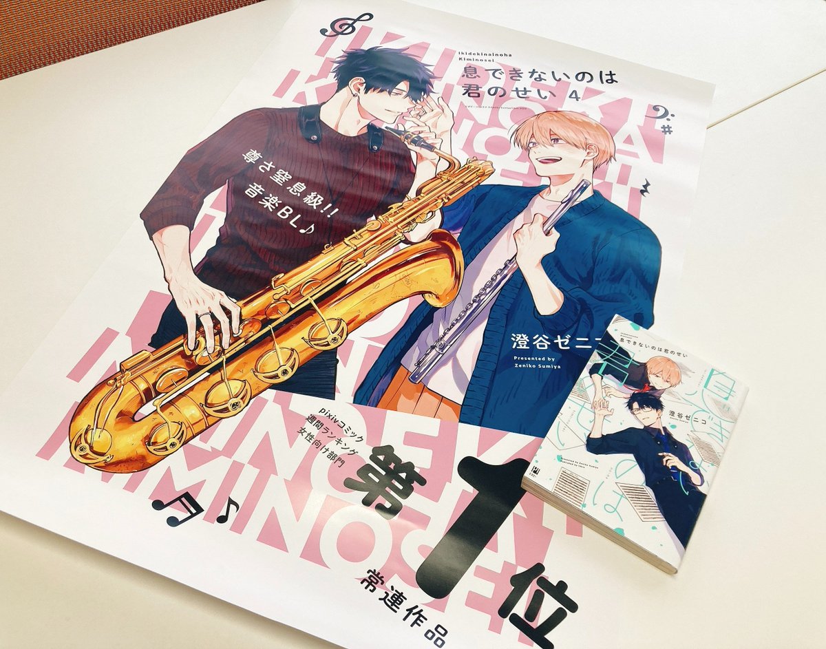 賞品ポスターは✨𝗕𝟮サイズ✨ 書店さま掲出用の非売品です .ᐟ.ᐟ ご