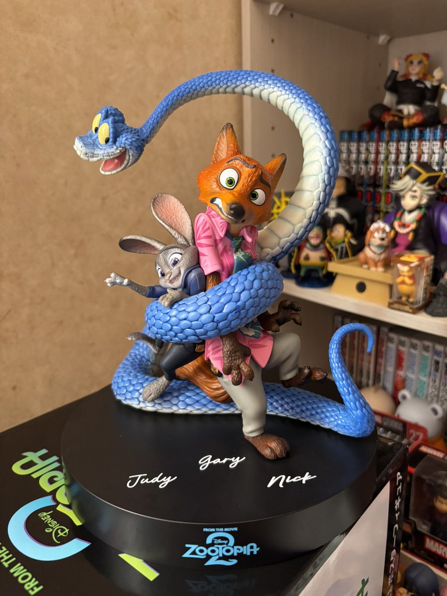 ズートピア2くじA賞フィギュア開封！！ めちゃくちゃクオリティ高いし