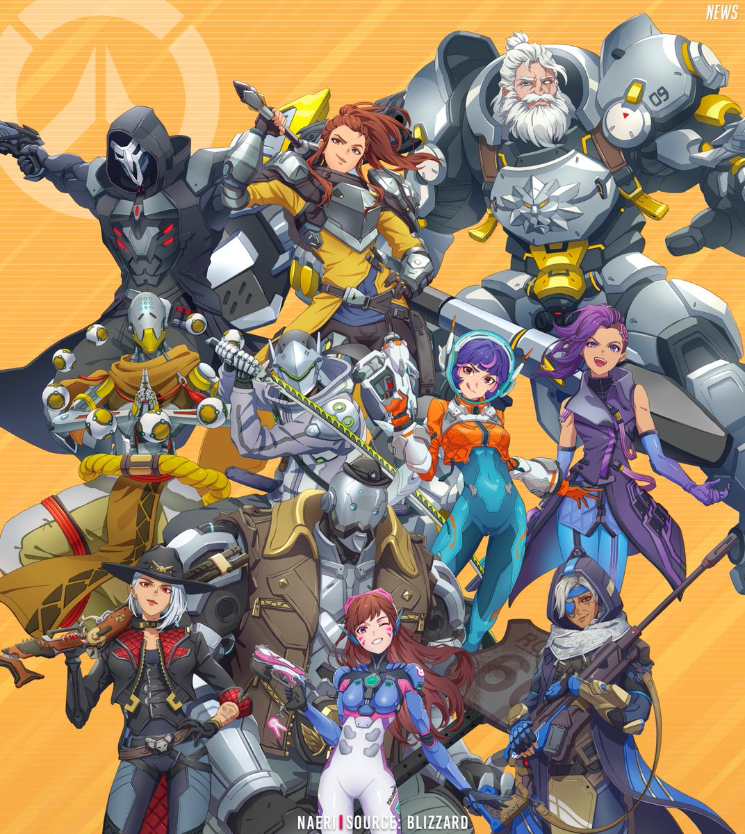Overwatch 2 New Official Art Revealed ✨ New officially-sanctioned