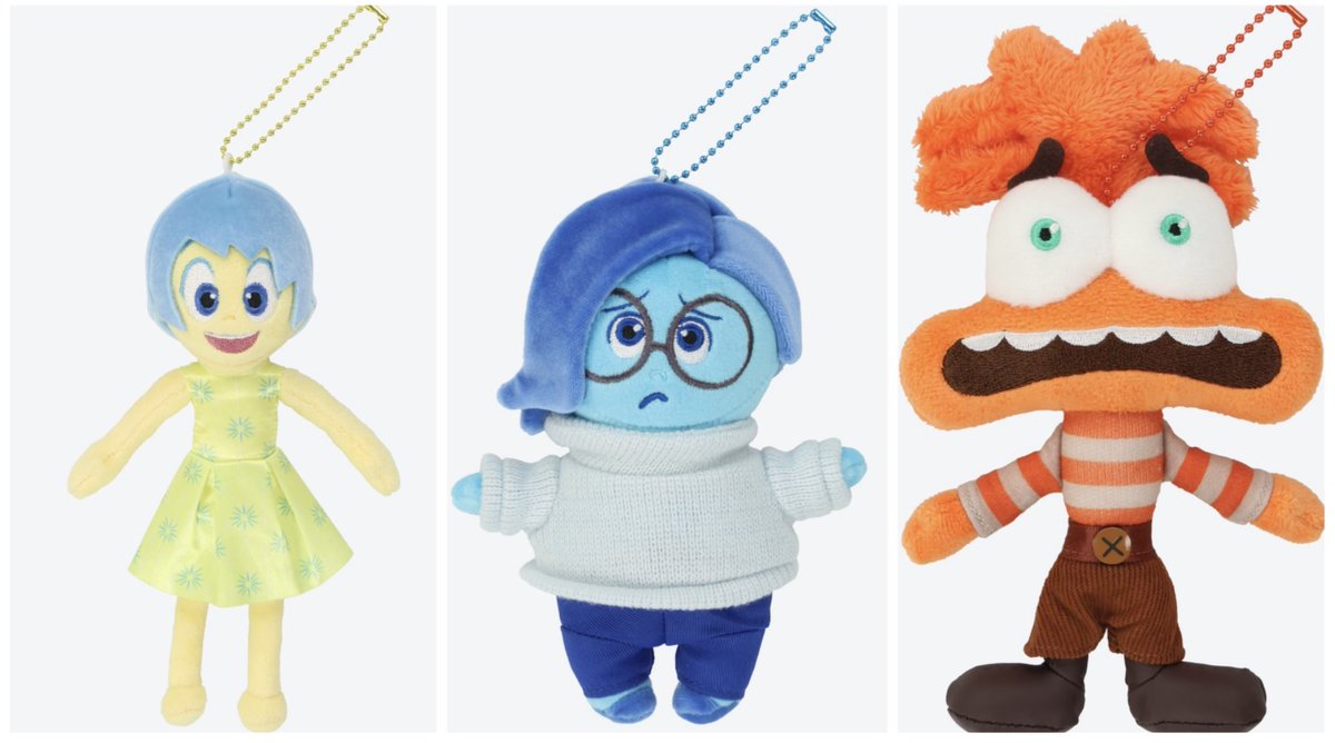 7月10日より、｢インサイド・ヘッド｣のヨロコビ、カナシミ、シンパイの