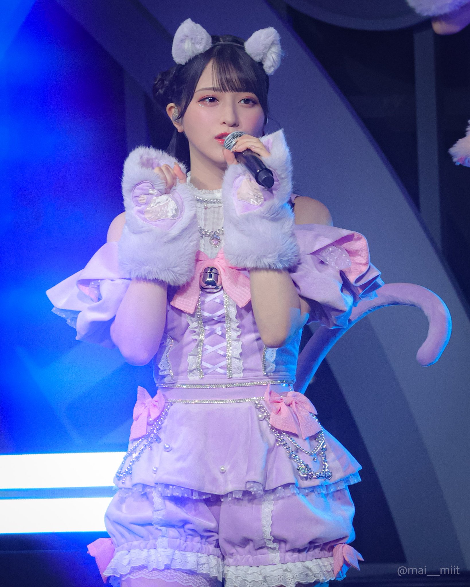 佐々木舞香 黒衣装直筆 イコラブ 生写真 佐々木舞香 黒衣装 アリーナ