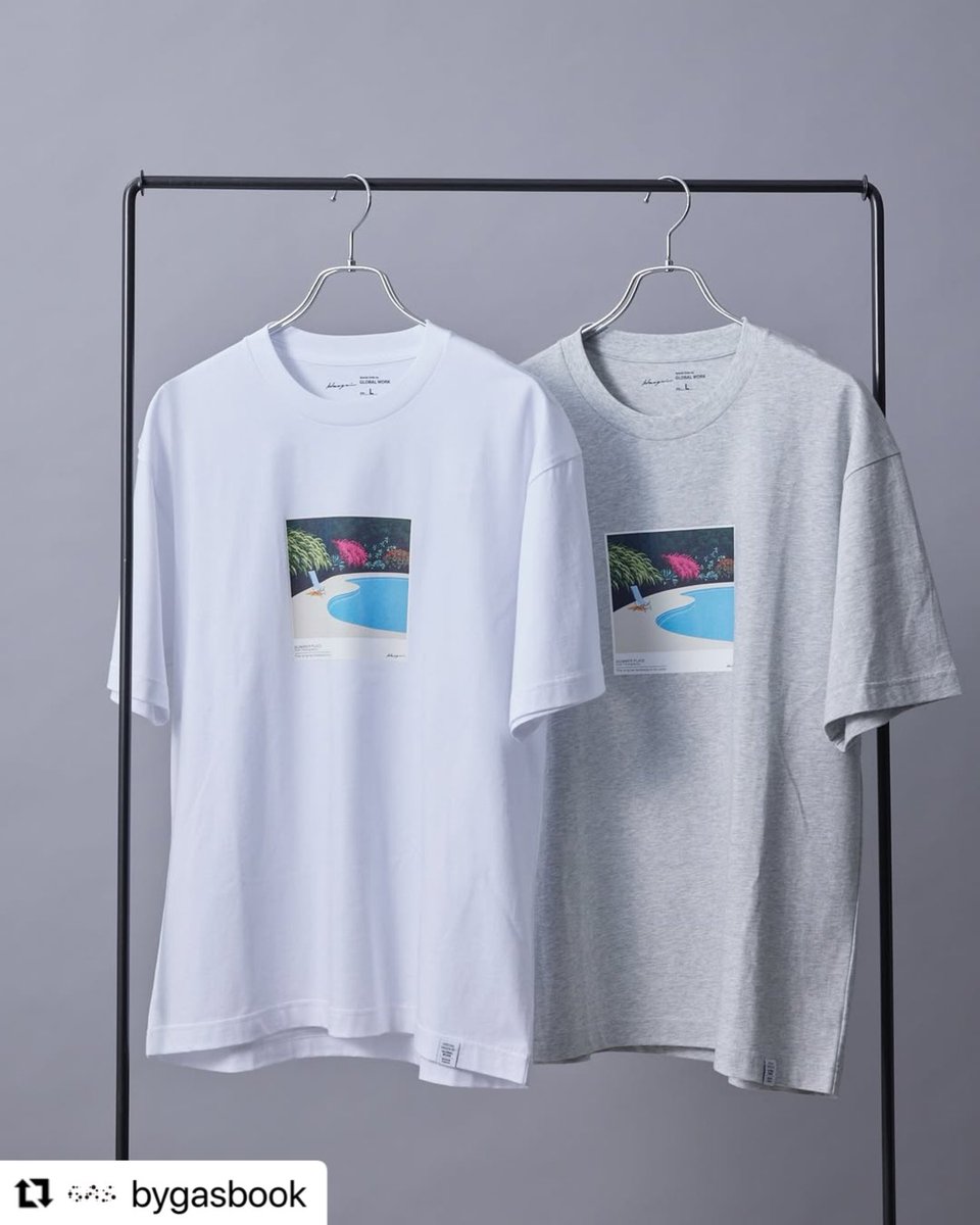 新品未開封 Night Tempo ホワイト Tシャツ + 永井博キーホルダー 7/22