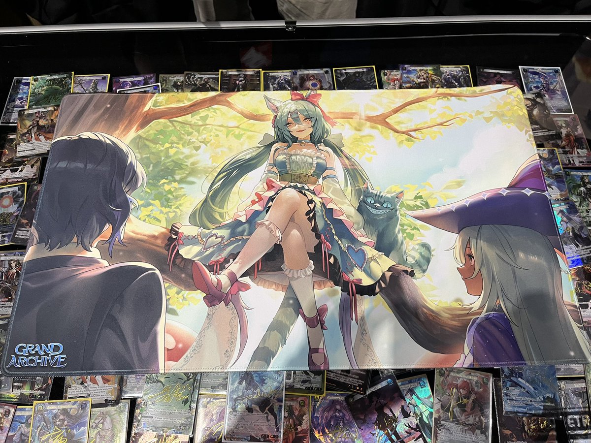Grand Archive Playmat Showcase Rictus Tiding One of the first mats