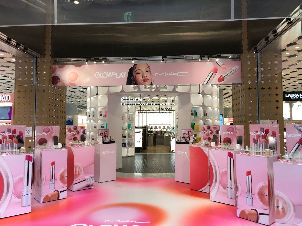M・A・C ポップアップ開催中／ M・A・C（@maccosmetics_JP）で話題の