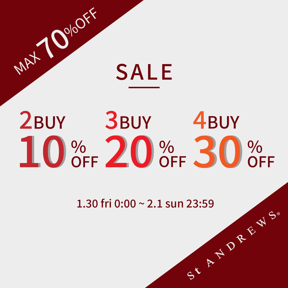 St ANDREWS セントアンドリュース (@StANDREWS_jp) / Posts / X