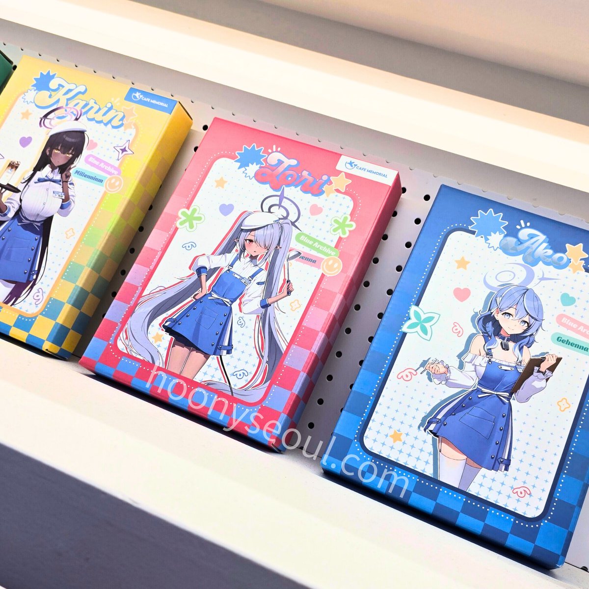 🇰🇷韓国公式 BLUE ARCHIVE CAFE／ 『カフェメモリアル』テーマグッズ