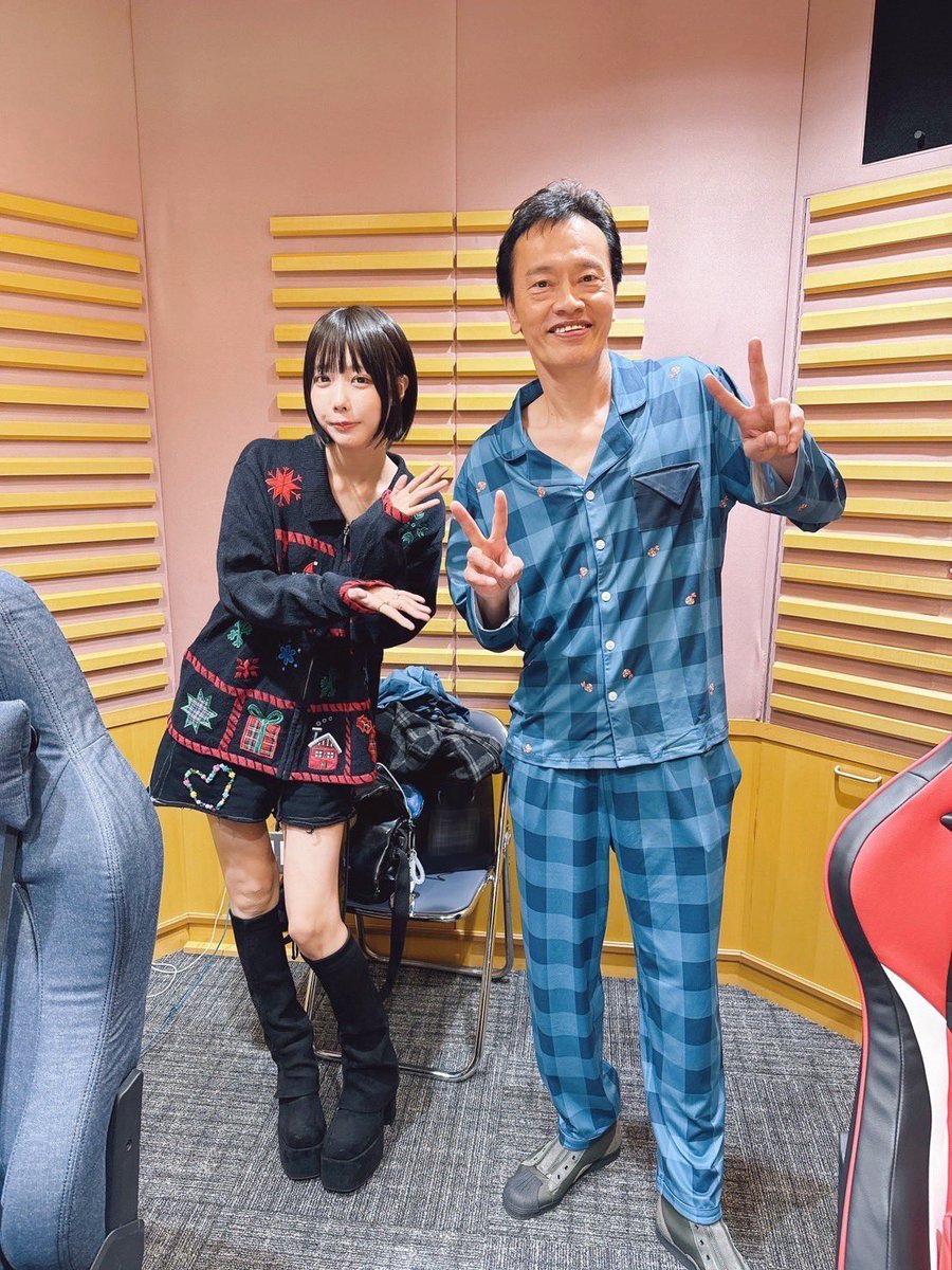 🐟🐟海のパジャマ🦐🦐 📐サイズのご参考にどうぞ📏 ①あのちゃん（L