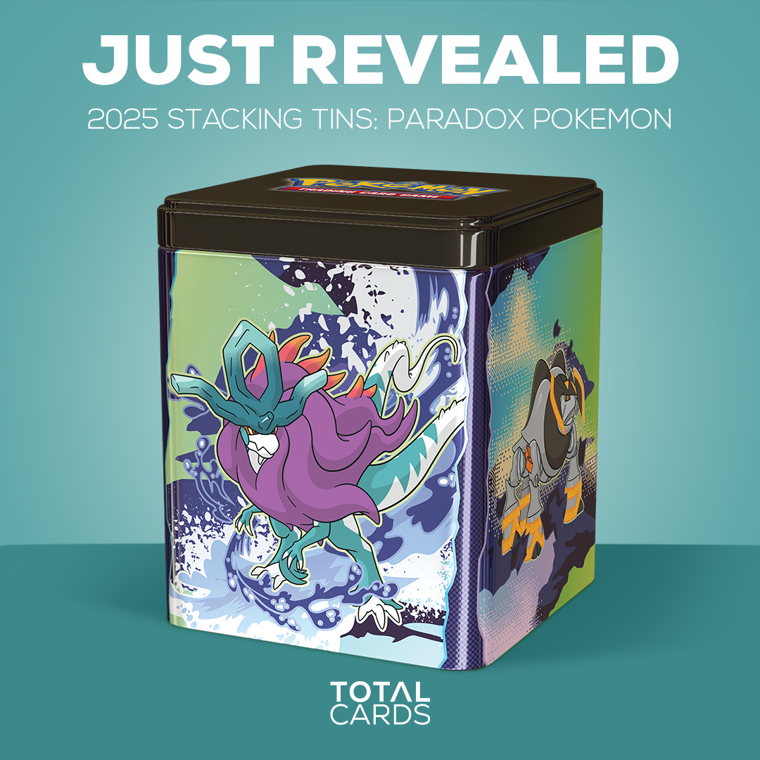 Pokemon have also revealed their 2025 Stacking Tins! These tins