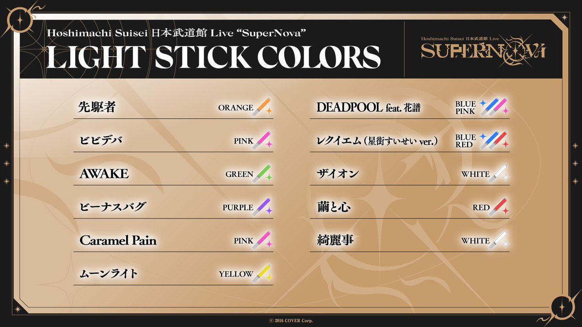 ☄️#星街すいせい 武道館LIVE☄️ Hoshimachi Suisei 日本武道館 Live