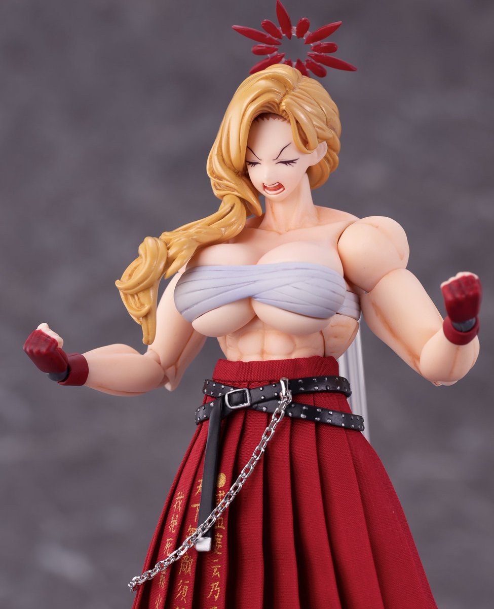 ムキッ！【新作】『栗浜アケミ』“可動カラーレジン”出る！ 4-15-05