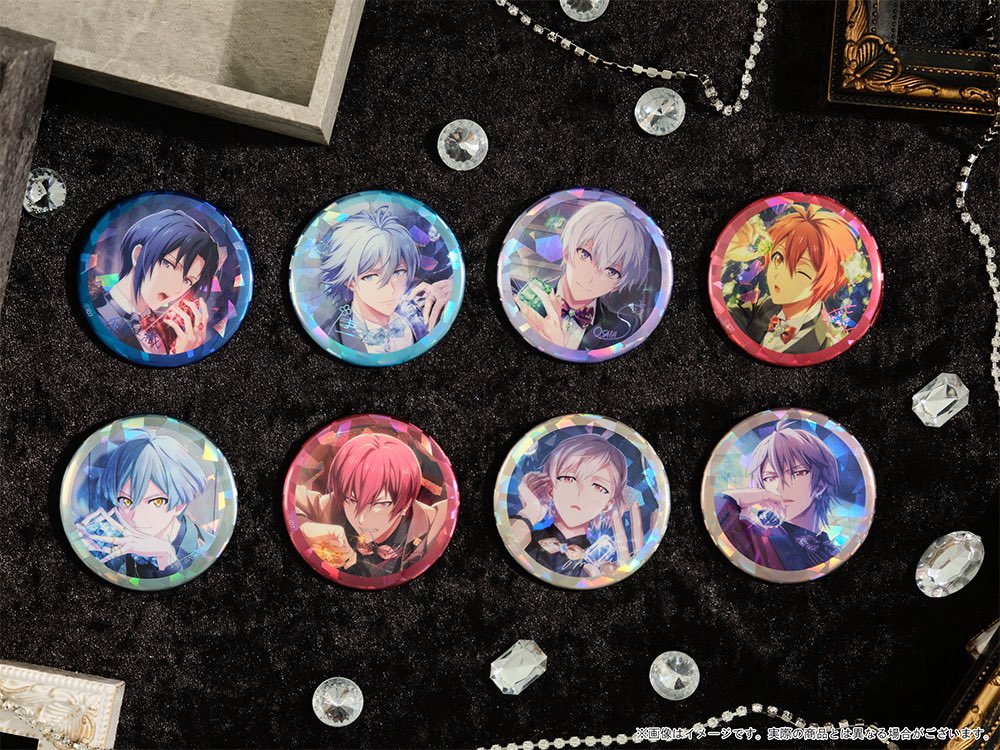 商品紹介】 [La'Stiara]「缶バッジA BOX・B BOX（各8種/ランダム