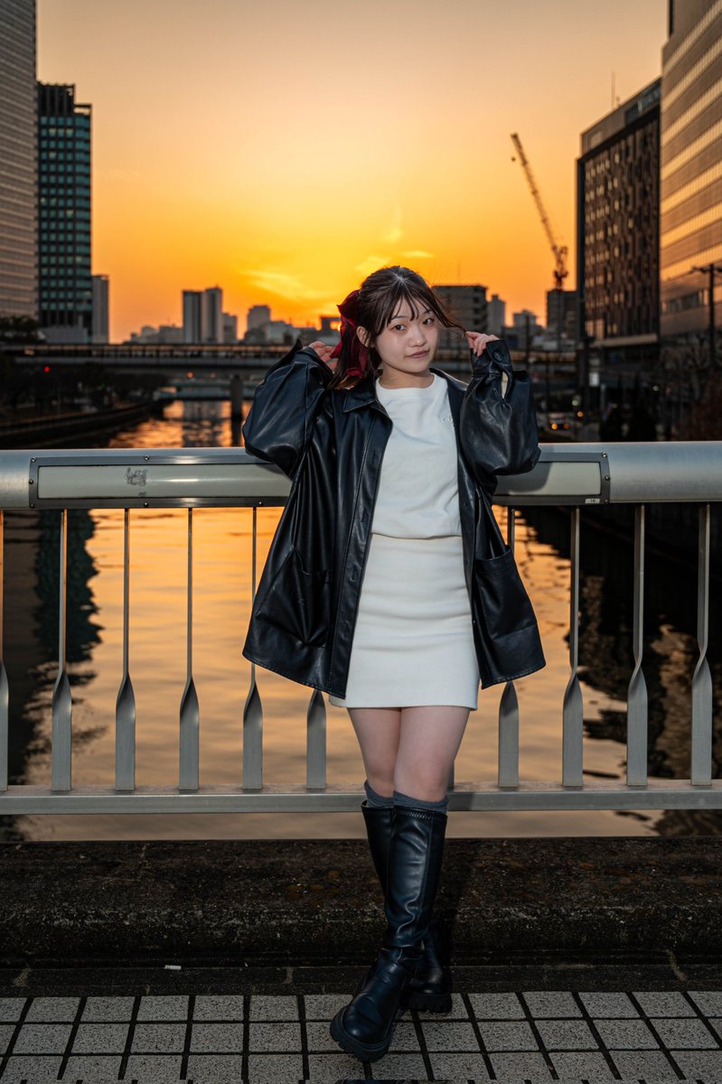 昨日、「みんなの写真展」に伺った際に在廊されてたので少し撮影させて