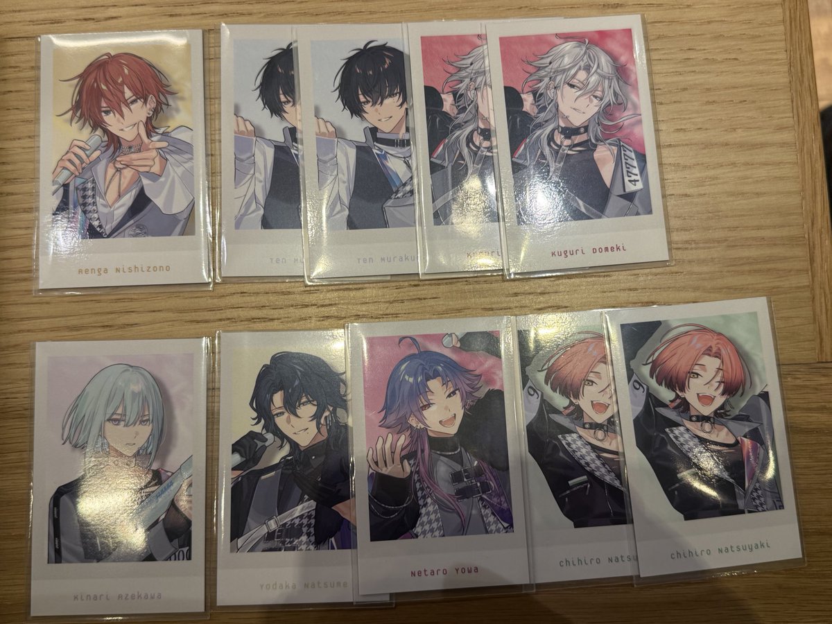 譲渡】18TRIP エイトリ おもライ おもてなしライブ チェキ風カード