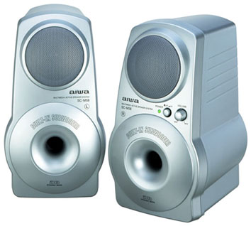 アイワ、サブウーハー内蔵のPC用スピーカー、USB対応モデルも