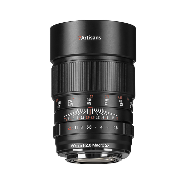 7Artisans 60mm F2.8 フルフレーム 2倍倍率マクロレンズ