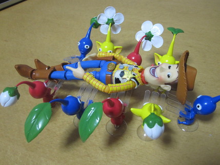 フィギュア】ピクミンちびちびスタンド : hamaribros-x