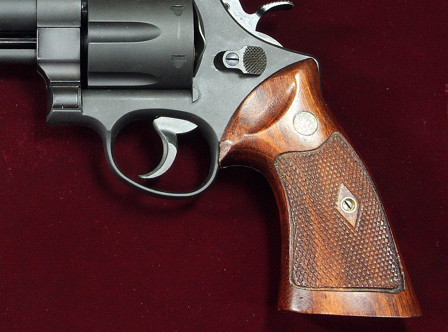 S&W 実物グリップ”コークボトル・タイプ” : 