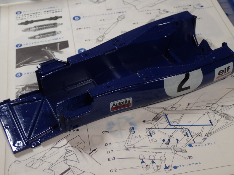 プラモ製作記 24 タイレル フォード F1 1/12 タミヤ : 小生の備忘録