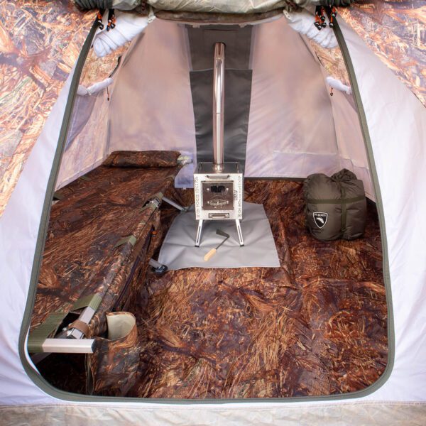 PF Bereg Universal tent Sputnik-3 - PF Bereg - Hot tent and stove