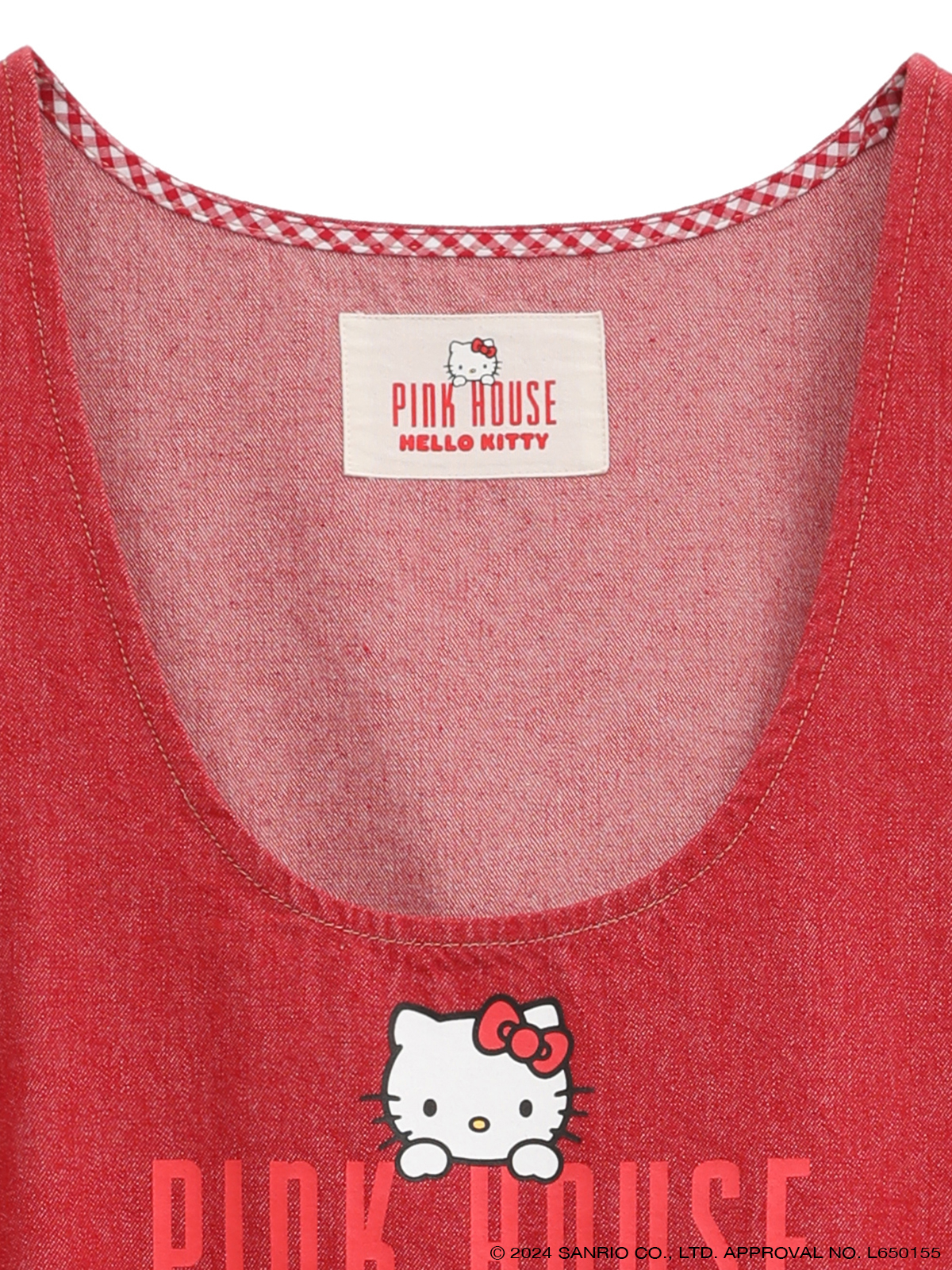 PINK HOUSE×HELLO KITTY ジャンパースカート｜ピンクハウス