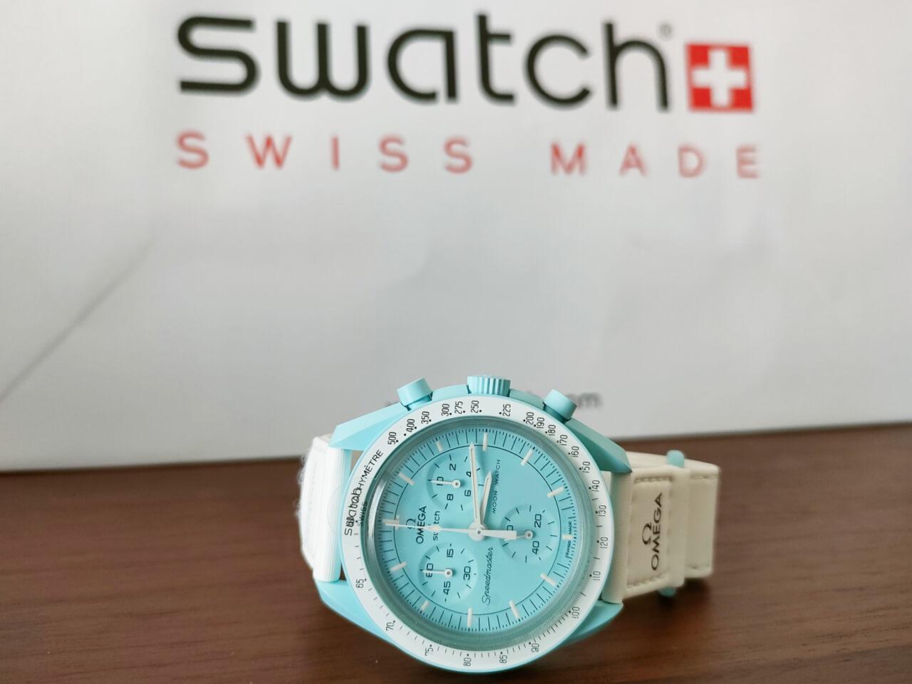 OMEGA × Swatch ムーンスウォッチ ムーンシャインゴールドが再び1日