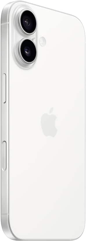 Apple iPhone 16 128GB Apple Intelligence (Unlocked) White MYD93LL