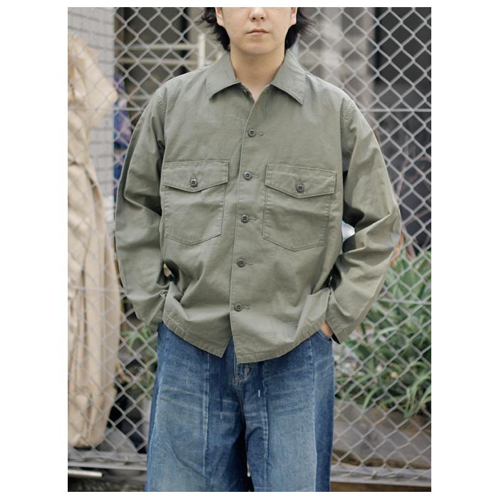 ニードルズ NEEDLES バックサテン ファティーグシャツ L/S Fatigue