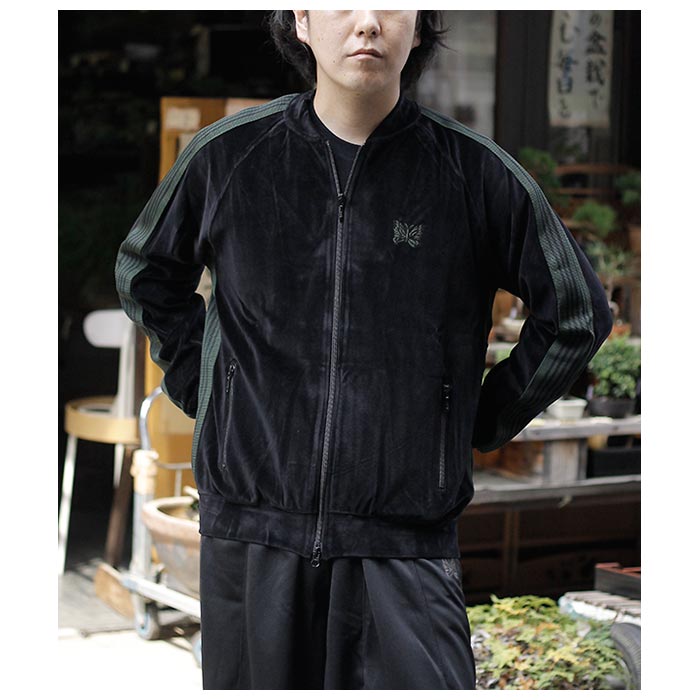 ニードルズ NEEDLES ベロア トラックジャケット R.C. Track Jacket - C