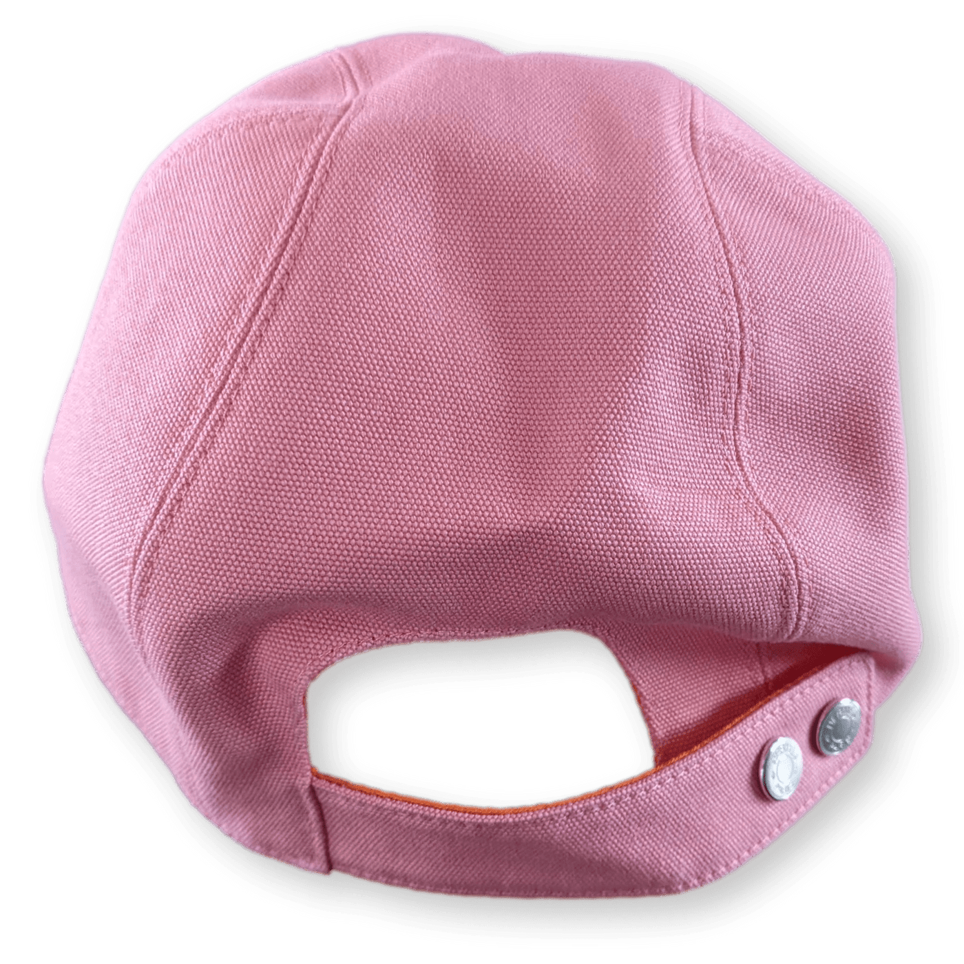 HERMES Pink/Orange Cap Hat Sz57, New! | poupishop