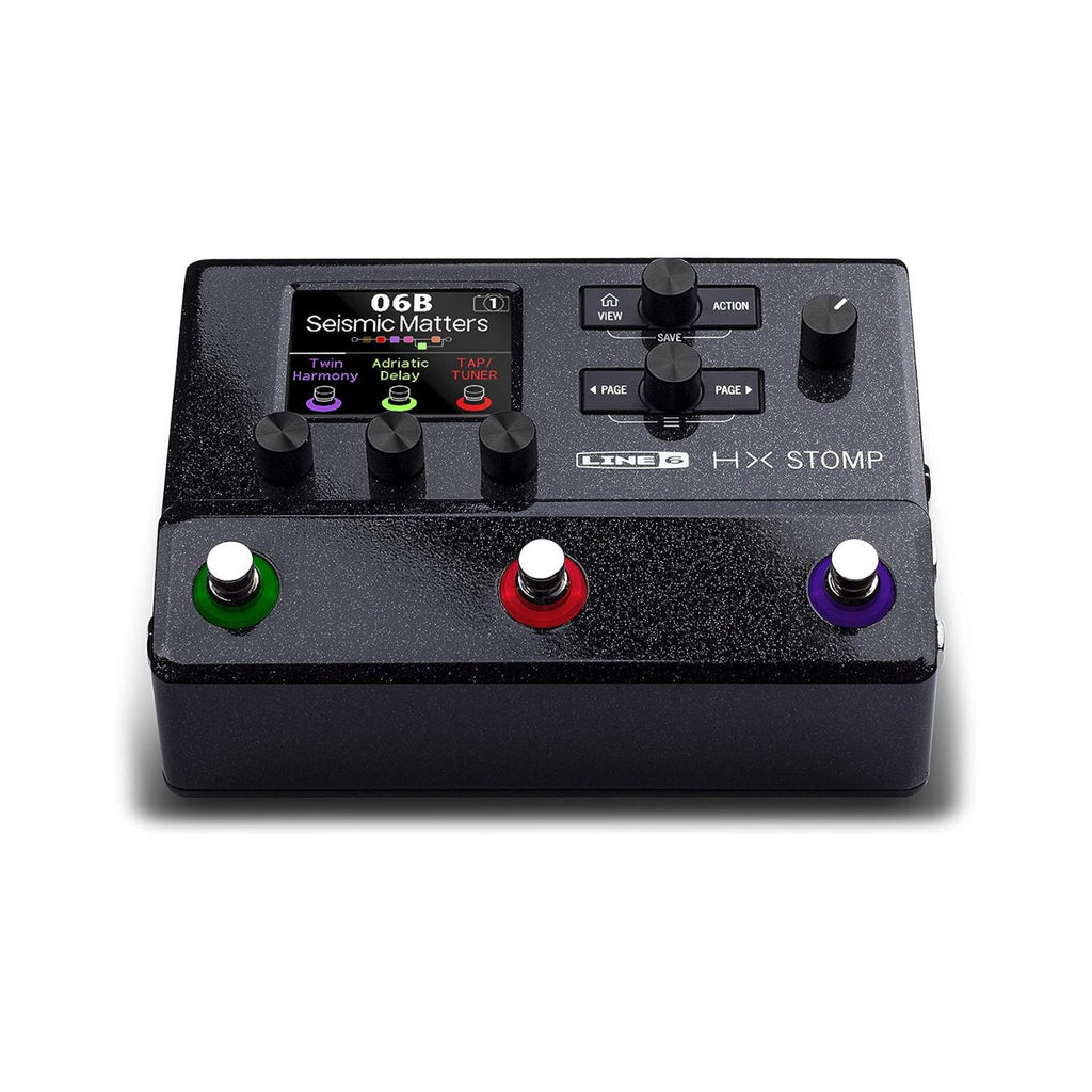 Line 6 HX Stomp Guitar Multi-Effects Floor Processor - Black