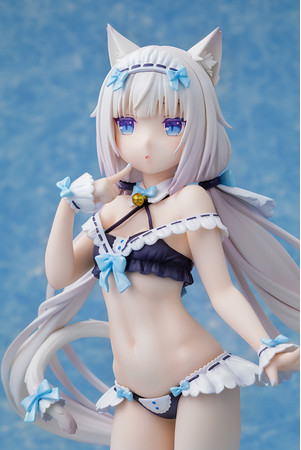 ネコぱら』より、ショコラ/バニラ メイド水着ver.フィギュアが7月21日