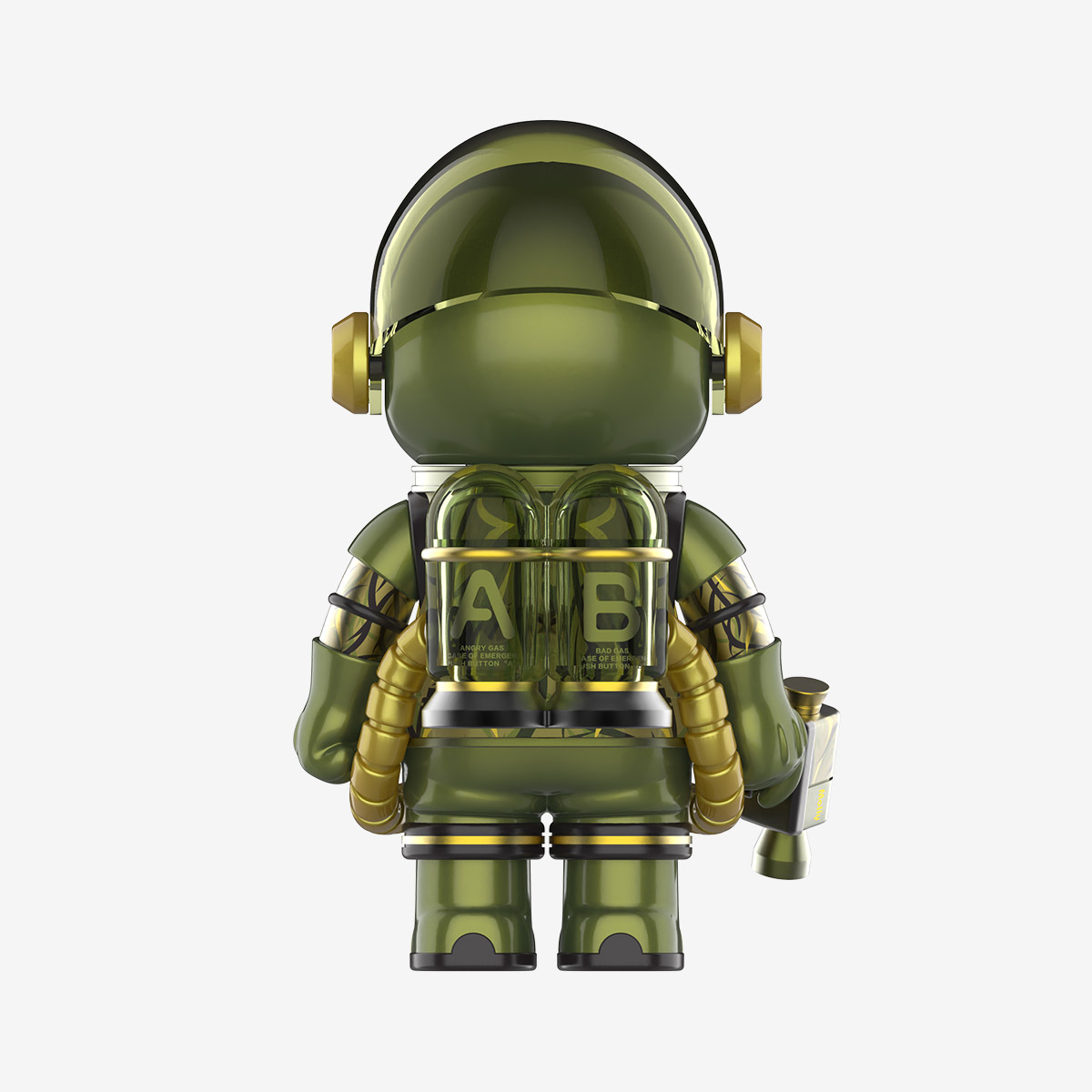 MEGA SPACE MOLLY 100% CLOT-Olive Alienegra - POP MART (United States)